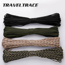 Survival Paracord 550 Camping Equipment Parachute Cord Self Defense Outdoor Rope Weaving Lanyard for Knife Hiking Accessories 2024 - buy cheap