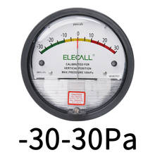 Elecall-medidor de pressão diferencial em2000, 30 pa-30 kpa, alta precisão, 1/8 "npt, medidor de pressão de ar 2024 - compre barato