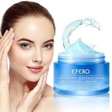 Efero creme clareador facial, ácido hialurônico para o rosto, creme para o rosto, anti-envelhecimento, creme hidratante, cuidados com a pele 2024 - compre barato