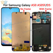 Дигитайзер сенсорного экрана в сборе для Samsung galaxy A50 A505F/DS A505F A505FD A505A, ЖК-дисплей 2024 - купить недорого