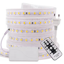 1m 100m LED Strip Light 2835 220V High Brightness 120LED/m Waterproof IP67 Flexible LED Tape Dimmable LED Ribbon Home Decoration 2024 - buy cheap