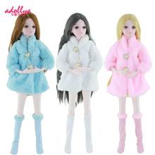 Adollya-zapatos de muñeca, botas de moda, Juguetes DIY para niñas, zapatos BJD para muñecas, accesorios para muñecas, Bootses de cuero, regalo de Navidad, 1/3 2024 - compra barato