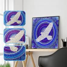 EverShine-Cuadro de pájaro con forma especial, bordado de diamantes de imitación, mosaico, punto de cruz 2024 - compra barato