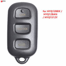 Keyecu 10*3+Panic 315Mhz Car Remote key Fob For Toyota Avalon 1998 1999 2000 2001 2002 2003 2004 for HYQ12BBX,HYQ12BAN,HYQ1512Y 2024 - buy cheap