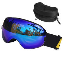 LOCLE-Gafas de esquí profesionales para hombre y mujer, lentes de doble capa, UV400, antivaho, para Snowboard y esquí 2024 - compra barato