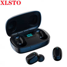 Original T10 Earphone Wireless Bluetooth Earphone TWS Headset Earbuds 5.0 Blutooth Ear Phones LED Display For iOS Android IPhone 2024 - buy cheap