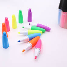 6Pcs Creative Cartoon Mini Cute Highlighter With Fragrance Hand Account Drawing Pen Marcador Child Gift Office&School Supplies 2024 - buy cheap