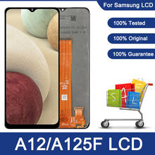 Pantalla de 6,5 "para Samsung Galaxy A12 SM-A125F/DSN, montaje de digitalizador con pantalla táctil LCD, repuesto para Samsung A125 LCD 2024 - compra barato