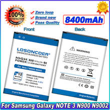 Batería B800BC/U/E de 8400mAh para Samsung Galaxy Note 3 III, N9009, N9002, Note3, N9000, N9005, N900A, N900, N9008, N9006, N900T/P, N9008S 2024 - compra barato