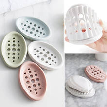 New Hot Sale Silicone Non-Slip Soap Holder Dish Bathroom Shower Storage Plate Stand Hollow Dishes Openwork Soap Dishes 2024 - buy cheap