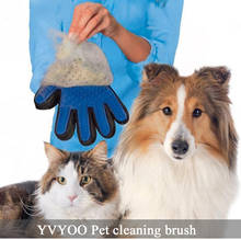 YVYOO Pet dog accessories Grooming Supply Pet Dog Hair Brush Comb Glove For Pet Cleaning Massage Glove Cat Hair Glove D10 2024 - buy cheap