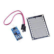 1 set/lote de neve/raindrops módulo sensor detecção chuva tempo módulo umidade para arduino 2024 - compre barato