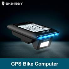 SHANREN Di PRO GPS Bike Computer Cycling Navigation Bicycle Bluetooth Ant+ with Headlight Wireless Power Speedometer 2024 - buy cheap