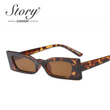 STORY-gafas de sol cuadradas para hombre y mujer, lentes de sol cuadradas de moda, de diseñador de marca de lujo, vintage, Marco rectangular pequeños, dulces, J01, 2019 2024 - compra barato