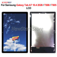 Для Samsung Galaxy Tab A7 10,4 2020 ЖК-дисплей сенсорный экран дигитайзер в сборе для Samsung T500 T505 сменный ЖК-дисплей аксессуар 2024 - купить недорого