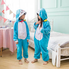 Pijamas de Doraemon para niños y niñas, ropa de dormir de dibujos de animales, Cosplay 2024 - compra barato