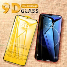 Protetor de tela curva de filme 9d para iphone, proteção com vidro temperado compatível com os modelos 11 pro, max, x, xs, max, xr, 6, 6s, 8, 7 plus, 11 pro max 2024 - compre barato