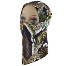 Pañuelo Anti-UV a prueba de viento con diseño de piel de serpiente para la cabeza, accesorios para el cabello 2024 - compra barato