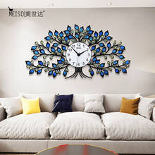 Crystal Tree Silent Acrylic Large Decorative Wall Clock Watch Modern Design Living Kid Rooms Home Decoration Wall Watch Stickers 2024 - buy cheap