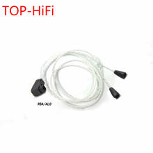 TOP-HiFi  3.5/2.5/4.4 Balanced 8Core 7N OCC Silver plated Headphone Upgrade Cable For SennheiserIE80 IE8 IE8I IE80S 2024 - buy cheap