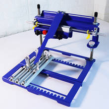 Máquina de impressão manual de tela curva de fábrica para materiais de plástico, copo, boné, produtos diy 2024 - compre barato