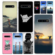 Surfer Surf Hang Loose Shaka Phone Case Cover For Samsung Galaxy S10 S20 S22 S21 FE Ultra S10E S9 S8 Plus + S7 Edge J4 Lite Coqu 2024 - buy cheap