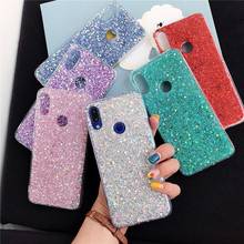 Luxury Silicone Bling Glitter Crystal Sequins Phone Case For Xiaomi 8 9 SE LITE Redmi 5 Plus 6 Note 7 6 5 Pro Soft Bling Cover 2024 - buy cheap