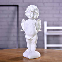 Arenaria anjo escultura para crianças sala de estar decoração estátua do bebê menino estatuetas para casa acessórios decoração artesanal 2024 - compre barato
