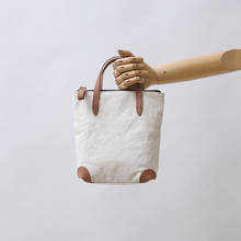 Canvas Tote Bag Women Handbags Female Shoulder Bag Canvas Cloth Bucket Bag sac courses reutilisable Lady Small Crossbody Bags 2024 - buy cheap
