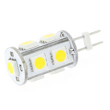 9 LED G4 Base Light SMD 5050 Epistar  Bi-Pin 12VDC&12VAC&24VDC 180-198LM Warm White Ships Automobiles Carts Bulb Lamp 1pcs/lot 2024 - buy cheap