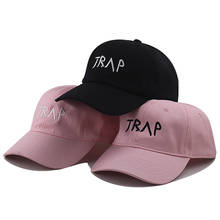 men women trap house embroidery fashion baseball cap cotton adjustable hip hop sports dad hat snapback 2024 - buy cheap