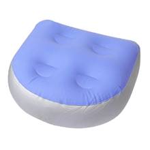 Travesseiro de banheira inflável, almofada de pvc antiderrapante para banheira, assento elevatório de spa ao ar livre e confortável 2024 - compre barato