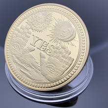 Позолоченные да нет памятная монета сувенир вызов коллекционные монеты коллекция Искусство ремесло подарок 2024 - купить недорого