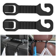 2pcs Universal Plastic Car Clips Auto Fixing Fastener Clip Car Back Seat Hanger Headrest Bag Hook for Toyota bmw e46 e36 e39 VW 2024 - buy cheap