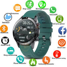 LIGE-reloj inteligente deportivo para hombre, nuevo accesorio de pulsera resistente al agua con llamadas, Bluetooth, control del ritmo cardíaco y de la presión sanguínea, 2021 2024 - compra barato