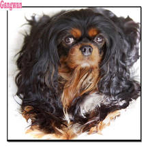 Stitch Cross Diamond Painting Cavalier king charles spaniel 5d DIY Diamond Embroidery mosaic rhinestone Needlework Home Decor 2024 - buy cheap