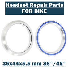 ACB3544H5.5 Bike Headset Bearings 35*44*5.5 mm 36/45 Degree ( 2 PCS ) ACB Road MTB Angular Contact Bicycle Bearing 3544H5.5 2024 - buy cheap