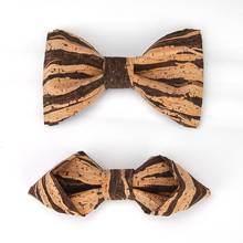 2019 Fashion Men Classic Wooden Wood Butterfly Bow Ties Designers Wedding Trendy Bowtie Kids Mens Clothing Accessories for Women 2024 - buy cheap