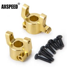 AXSPEED RC Model Car Upgrade Parts Metal Front C Hub Block C Counterweight for SCX10 90046 1/10 RC Crawler Car 2024 - buy cheap