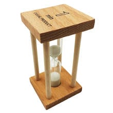 clear sand glass sandglass hourglass timer 1minutes clock timer counter counts on kids brushing tool 2024 - buy cheap
