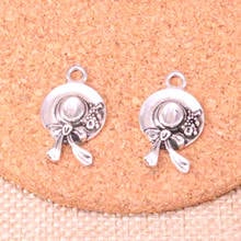 60pcs Ms. Cap hat Charms Zinc alloy Pendant For necklace,earring bracelet jewelry DIY handmade 16*25mm 2024 - buy cheap