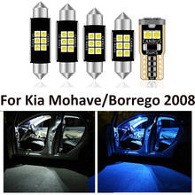 Lâmpadas led para interior de carro, luz branca, interior para kia borrego 2008, luz colorida, 11 peças 2024 - compre barato