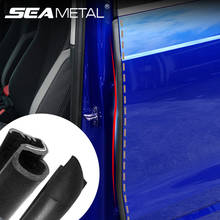 Car Door Rubber Seal Strip Weatherstrip Car Door Edge Rubber Sealing For Car B Pillar Protection Sticker Front Auto Door Sealant 2024 - buy cheap