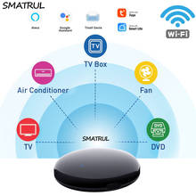 SMATRUL-Control remoto inalámbrico para aire acondicionado, minicontrolador inteligente con WiFi, compatible con Tuya, Alexa y Google Home 2024 - compra barato