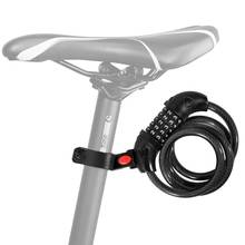 Digital Password Bicycle Lock Mountain Bike Steel Security Cable Lock Anti Theft Bike Lock with Seatpost Mountings 2024 - buy cheap