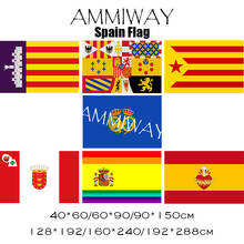 AMMIWAY-Bandera de La Gomera de España, bandera de las islas de España, Mallorca, San Valentín, y Juan de Borbon, Estrella Roja, La Gomera, ciudad de Huelva, LGBT 2024 - compra barato