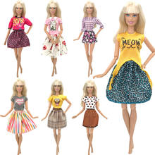 NK-ropa de muñeca para Barbie, vestido de falda de moda, accesorios para muñecas, juguetes para niñas, el mejor regalo, A03 JJ, uno Uds. 2024 - compra barato