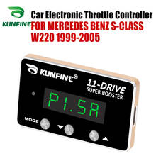 Kunfine-potente e controlador de acelerador eletrônico de carros, peças para carros mercedes benz drive w220 1999-05 2024 - compre barato