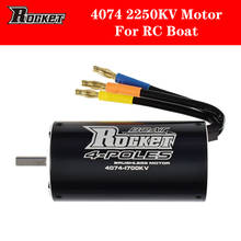 Rocket-Motor sin escobillas impermeable para coche teledirigido, nuevo, 4074, 2250KV, 2000KV, 1700KV, 4 polos, para Traxxas Blast Feilun, 1000mm 2024 - compra barato