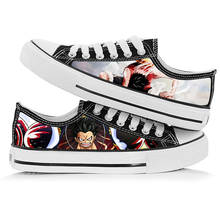 ONE PIECE Anime Cartoon Students Cosplay Cos Shoes Spring new Canvas Shoes Casual Comfortable Men and Women College 2024 - buy cheap